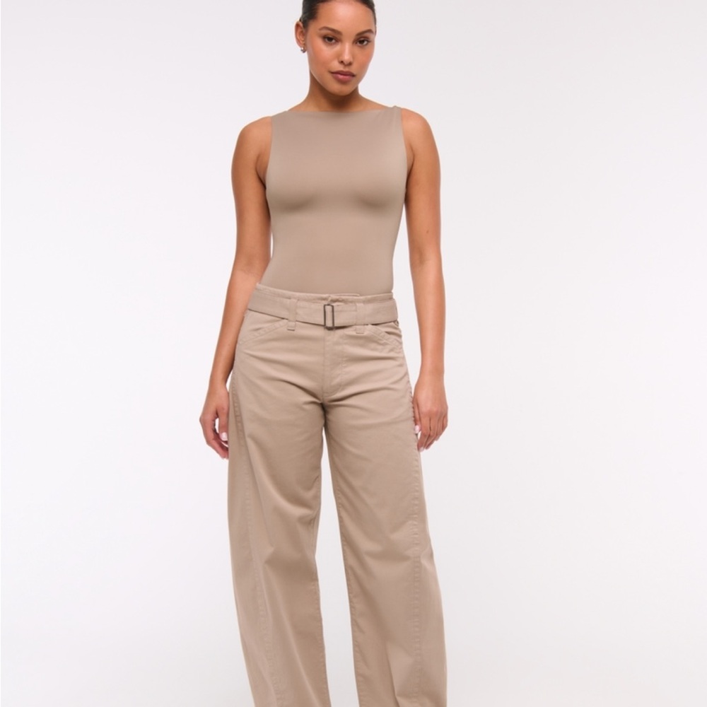 Abercrombie & Fitch Taupe Bodysuit - Picture 2 of 4